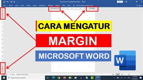 Cara Mengatur Margin Di Microsoft Word Contoh Margin Untuk Skripsi