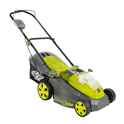 Shop Sun Joe 40 Volt Brushless Lithium Ion Li Ion 16 In Deck Width