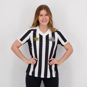 Camisa Umbro Santos Ii Feminina Futfanatics