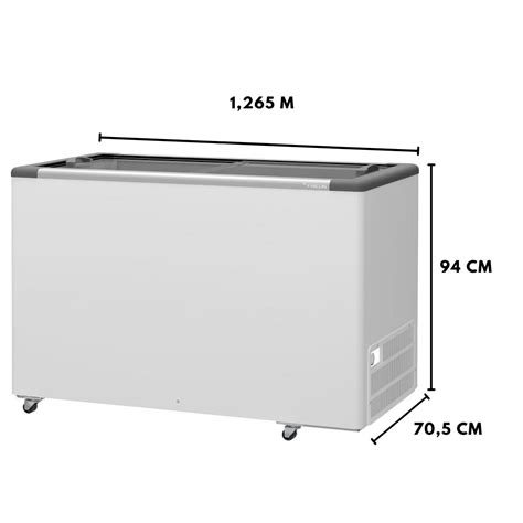 Freezer Refrigerador Expositor Horizontal Tampas De Vidro Litros