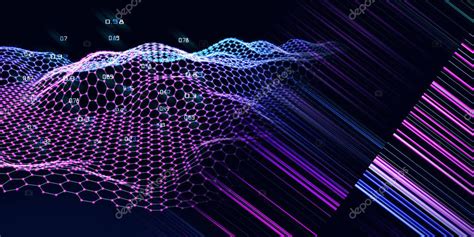 Concepto Hex Gono Abstracto Anal Tica De Datos E Infograf A Tecnol Gica