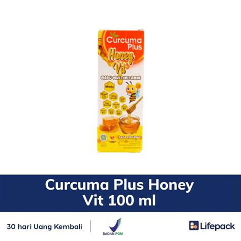 Jual Curcuma Plus Honey Vit 100 Ml Multivitamin Madu Rasa Original