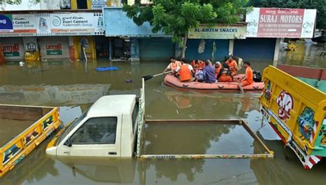 Chennai Floods Situation Begins Easing With No Fresh Rain Pm Grants