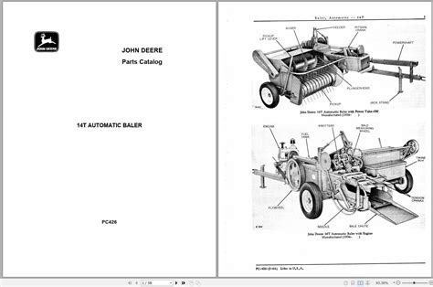 John Deere Automatic Baler 14t Parts Catalog Pc426 Auto Repair Manual Forum Heavy Equipment