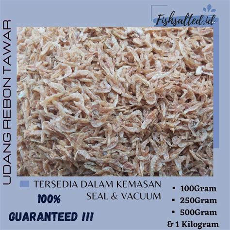 IKAN ASIN UDANG REBON TAWAR SUPER 250Gram Lazada Indonesia