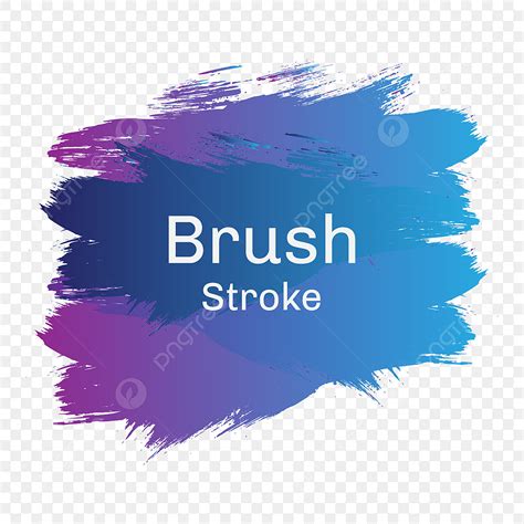 Abstract Brush Stroke Vector PNG Images, Abstract Brush Stroke With ...