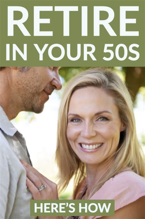 A Man And Woman Standing Next To Each Other With The Words Retirement