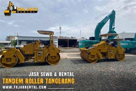 Harga Sewa Tandem Roller Tangerang Rental Wales Terdekat Fajar