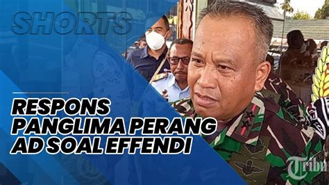 Respons Panglima Perang Tni Ad Terkait Pernyataan Effendi Simbolon Tni