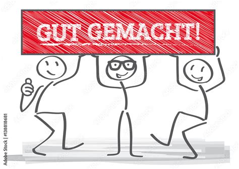 Daumen Hoch Lob Und Anerkennung Gut Gemacht Stock Vector Adobe Stock