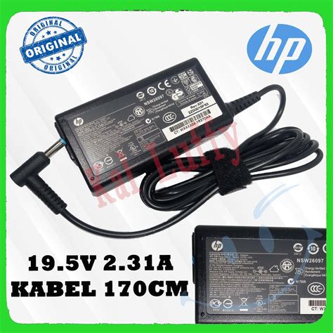 Jual Charger Laptop HP ORIGINAL 14 14S CF1051TU Dk0073au Shopee Indonesia