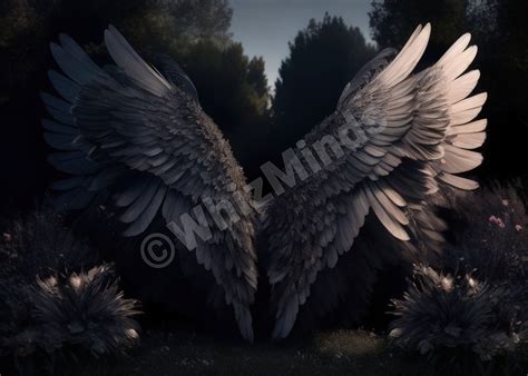 102 X Digital Backdrops Angel Wings Digital Backgrounds Etsy