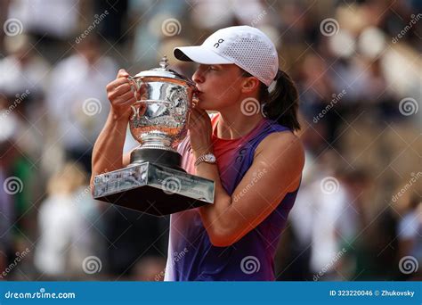 Roland Garros Champion Iga Swiatek Of Poland R And Jasmine