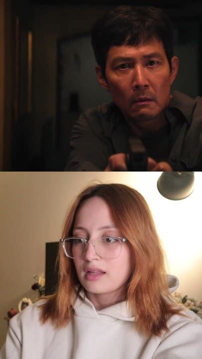 scared squidgame reaction shorts youtube