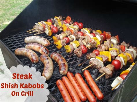 Here Is A Really Easy Recipe For Grilled Steak Shish Kabobs