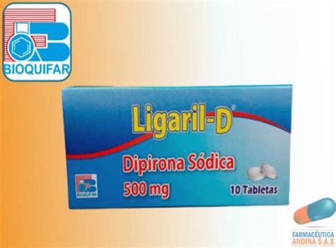 DIPIRONA 500 MG CAJA X 10 TAB LIGARIL