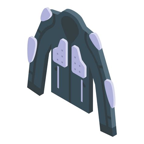 Biker jacket icon isometric vector. Motorcycle uniform 16160773 Vector ...