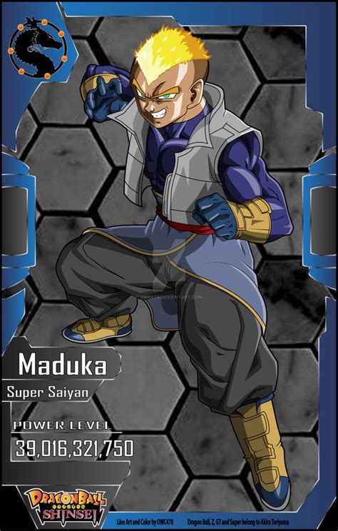 Super Saiyan Maduka By Mad 54 On Deviantart Dragon Ball Super