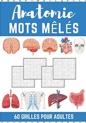 Mots M L S Anatomie Livre Pratique Educatif Pour Adultes Puzzles