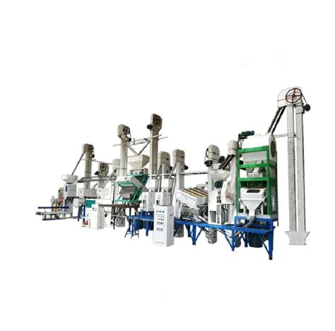 Tons Per Day Complete Set Rice Milling Line Complete Set Rice Mill