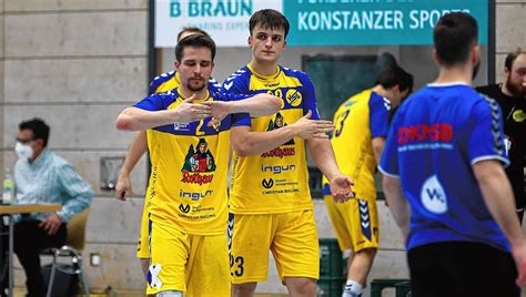 Handball HSG Konstanz II und TuS Steißlingen sind in Schwaben