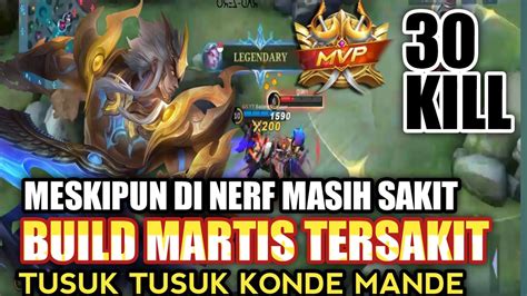 Martis New Meta Item Build Martis Tersakit 2022 Terbaru Martis