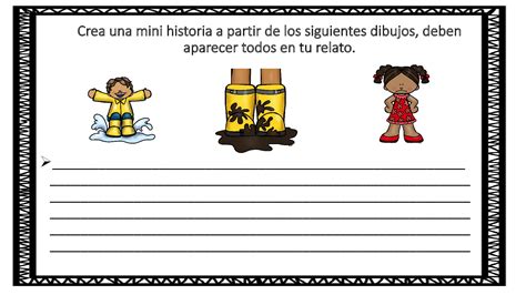 Ejercicio Escritura Creativa Crea Mini Historias A Partir De Dibujos