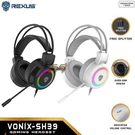 Jual Headset Gaming Rexus Vonix Sh Sh Rgb Multiplatform Gaming