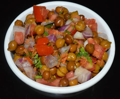 Making Black Chickpea Salad or Chana Chat | Delishably