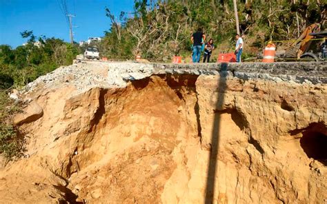 Nuevo Hundimiento Se Registra En La Avenida Esc Nica De Acapulco El