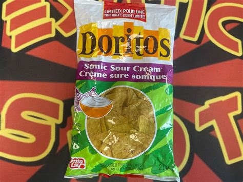 Doritos Sonic Sour Cream Limited Edition Canada Etsy