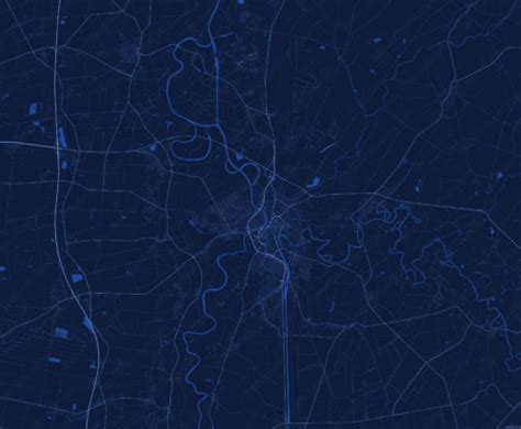 Meppen - Dark Blue Vector Map | Boundless Maps