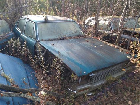 Amc Ambassador Mclean S Auto Wreckers Abandoned Cars Old