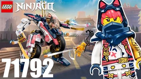 ОБЗОР LEGO NINJAGO 71792 Байк-трансформер Соры - YouTube