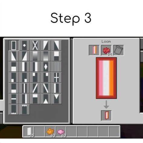 Tutorial Minecraft Lesbian Flag