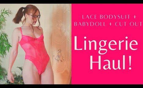 Lingerie Try On Haul Valentine S Day Edition Videos Try On Haul Girls