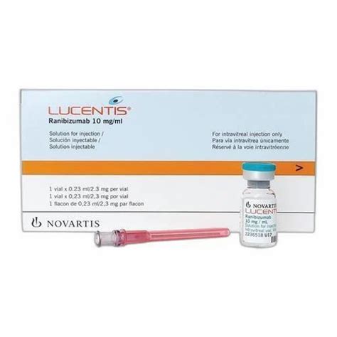 Lucentis Ranibizumab Injection Box Vial At Rs Piece In New