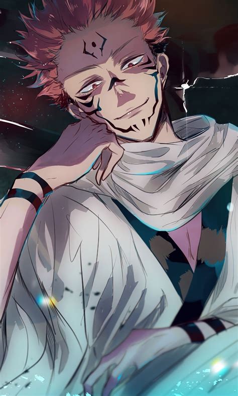 Anime Jujutsu Kaisen Sukuna Jujutsu Kaisen Pink Hair X