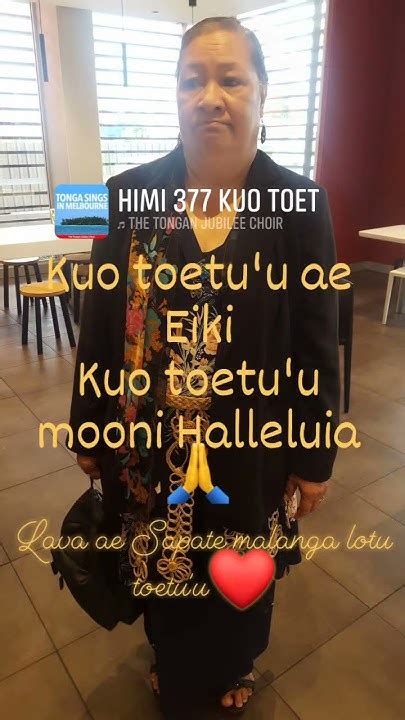 Tongan Mother Sapate Malanga Lotu Toetuu 23🙏 Youtube