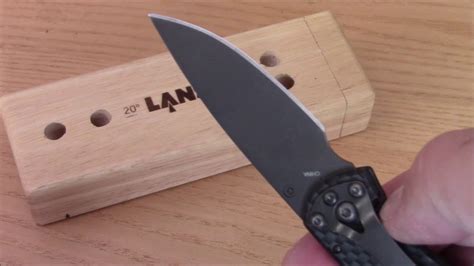 How To Sharpen A Pocket Knife Using The Lansky Turn Box System