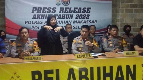 Polres Pelabuhan Makassar Tangkap Kilogram Sabu Sepanjang