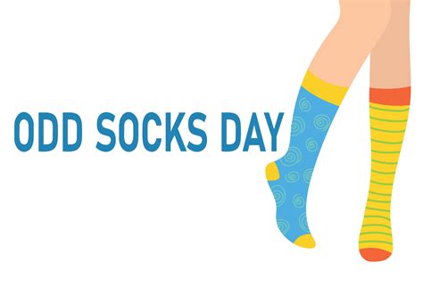 Odd Socks Day banner 13386888 Vector Art at Vecteezy