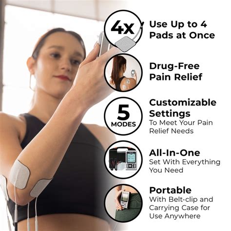 Tens 7000 Rechargeable Tens Unit Conquer Your Pain