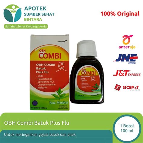 Jual Obh Combi Batuk Plus Flu Menthol Sirup Ml Shopee Indonesia