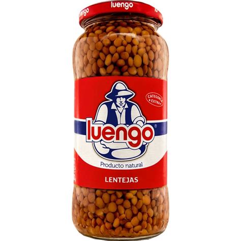 Lentejas Cocidas Frasco G Luengo Supermercado El Corte Ingl S