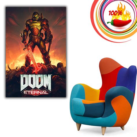 Doom Eternal Game Poster – My Hot Posters