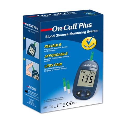 On Call Plus Ii Blood Glucose Monitoring System Shoponclick