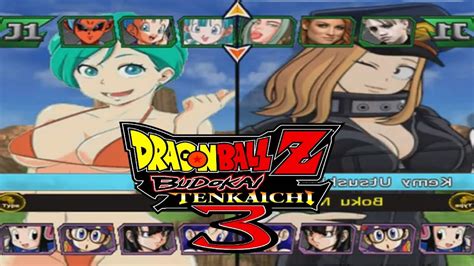 NUEVA ISO DRAGON BALL Z BUDOKAI TENKAICHI 3 SEXY MOD 2022 DLC CON