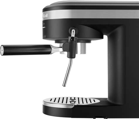 Best Buy Kitchenaid Semi Automatic Espresso Machine Matte Black Kes Bm