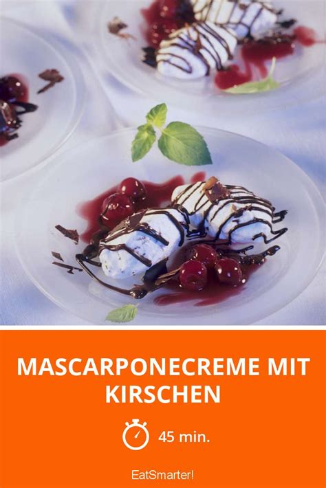 Mascarponecreme Mit Kirschen Rezept Eat Smarter